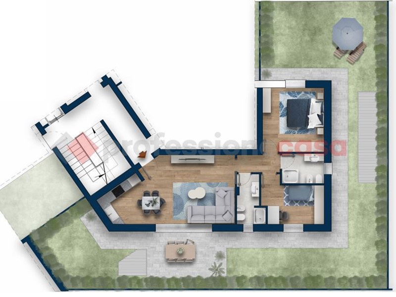Trilocale in Vendita a Paderno Dugnano, 314'400€, 82 m²