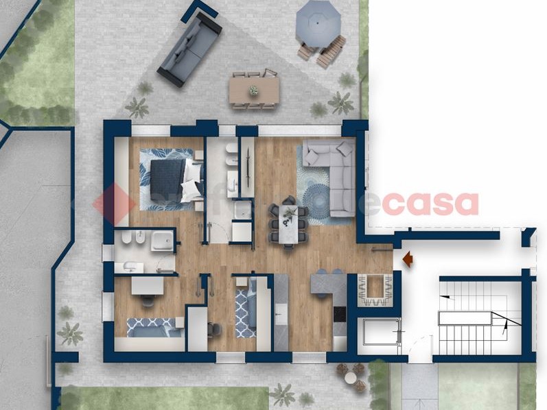 Quadrilocale in Vendita a Paderno Dugnano, 444'032€, 106 m²