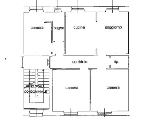 Appartamento in Vendita a Savignone, 18'750€, 81 m²