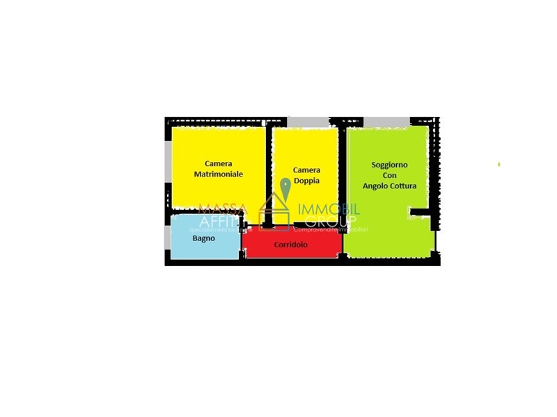 Trilocale in Vendita a Carrara, zona Marina Di Carrara, 120'000€, 61 m²