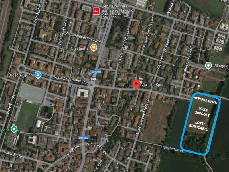 Terreno edificabile in Vendita a San Zeno Naviglio, 250'000€, 