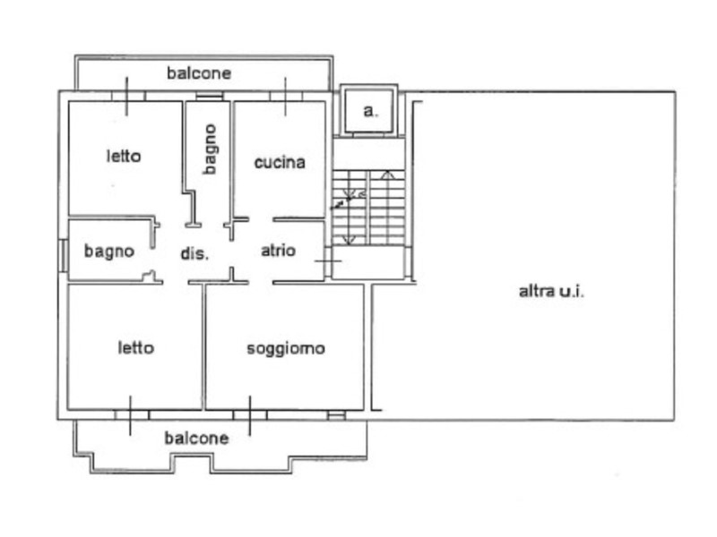 Trilocale in Vendita a Forlì, 67'500€, 100 m², con Box