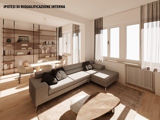 Appartamento in Vendita a Reggio Emilia, zona Centro storico, 170'000€, 135 m², con Box
