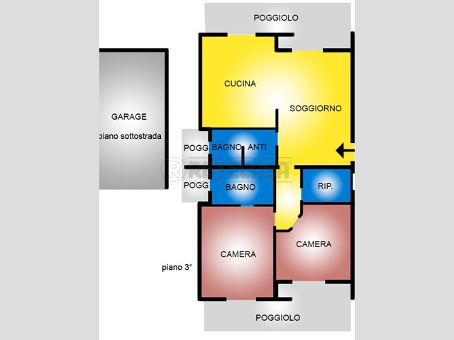 Quadrilocale in Vendita a Vicenza, 390'000€, 110 m²