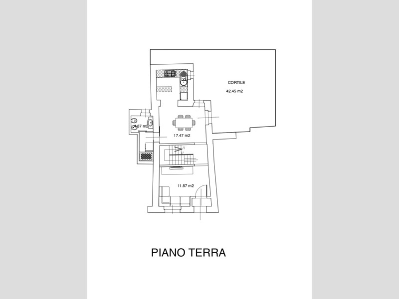 Casa Semi Indipendente in Vendita a Borgonovo Val Tidone, 122'000€, 90 m²