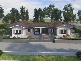 Villetta a schiera in Vendita a Baricella, 315'000€, 125 m², con Box