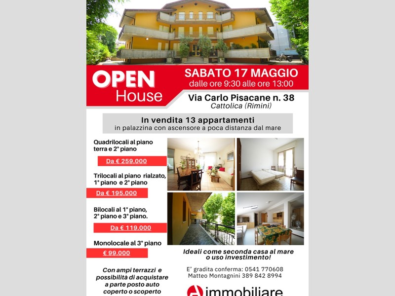 Appartamento in Vendita a Cattolica, 229'000&euro;, 80 m²