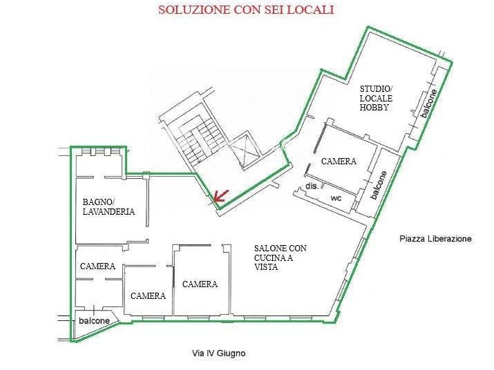 Ufficio in Vendita a Magenta, 510'000€, 280 m²