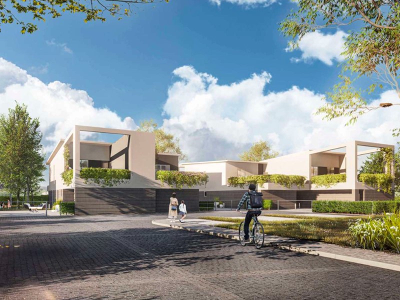 Villa bifamiliare in Vendita a Reggio Emilia, zona Villaggio Olimpia, 690'000€, 254 m², con Box