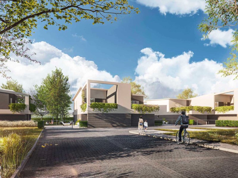 Villa bifamiliare in Vendita a Reggio Emilia, zona Villaggio Olimpia, 740'000€, 264 m², con Box