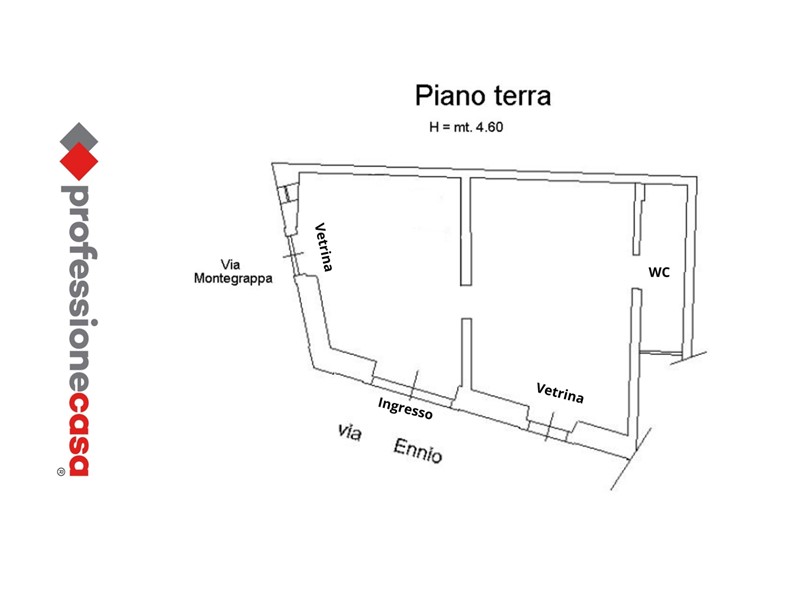 Ufficio in Affitto a Grottaglie, 480€, 52 m²