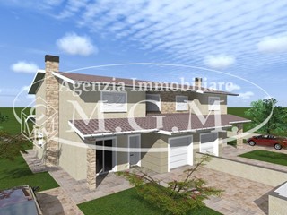 Villa bifamiliare in Vendita a Santa Maria a Monte, 380'000€, 144 m², con Box