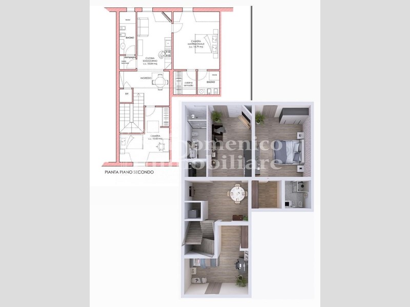 Trilocale in Vendita a Cascina, zona San Lorenzo a Pagnatico, 90'000€, 100 m²