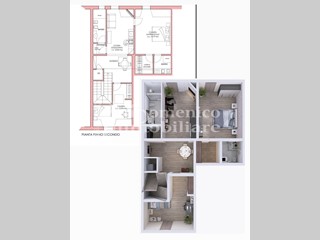 Trilocale in Vendita a Cascina, zona San Lorenzo a Pagnatico, 90'000€, 100 m²