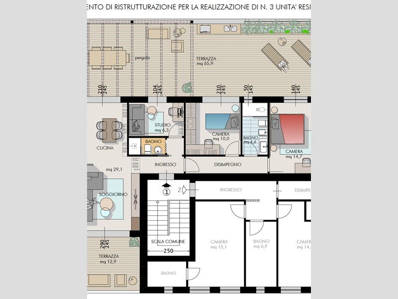 Appartamento in Vendita a Cascina, 315'000&euro;, 92 m², con Box