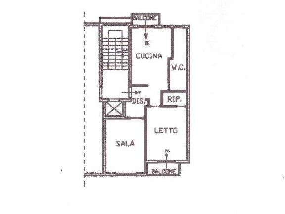 Appartamento in Vendita a Alessandria, 31'145€, 82 m²