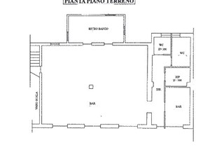 Immobile commerciale in Vendita a Bistagno, 25'500€, 150 m², con Box