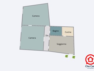 Trilocale in Vendita a Cesena, zona Centro storico, 178'000€, 100 m²