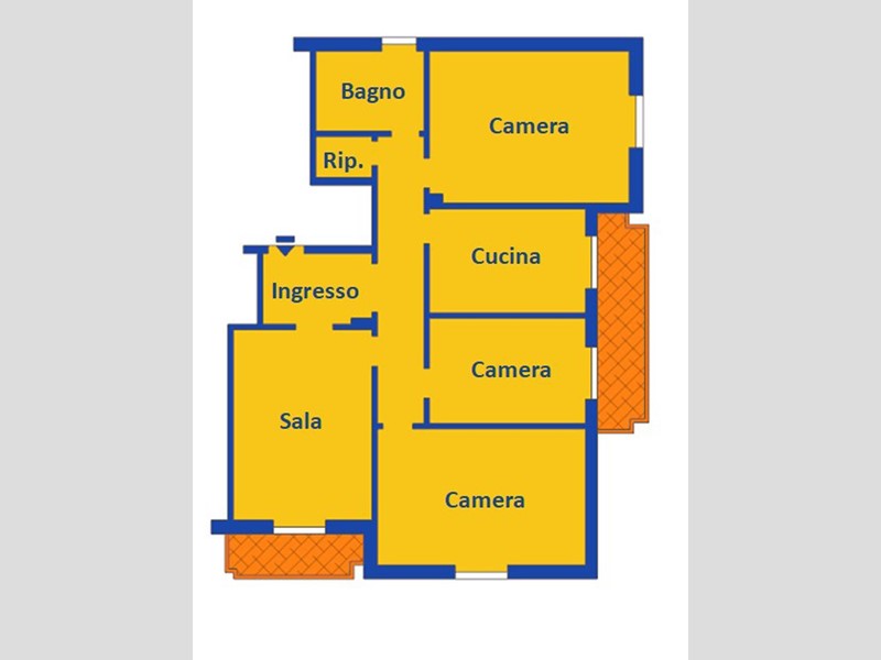 Appartamento in Vendita a Genova, 119'000€, 102 m²