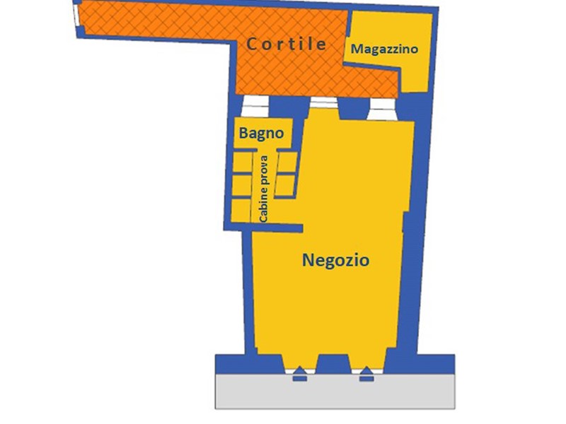 Immobile commerciale in Vendita a Genova, 300'000€, 67 m²