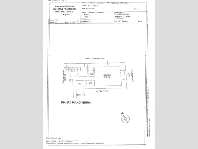 Immobile commerciale in Affitto a L'Aquila, 500€, 40 m²