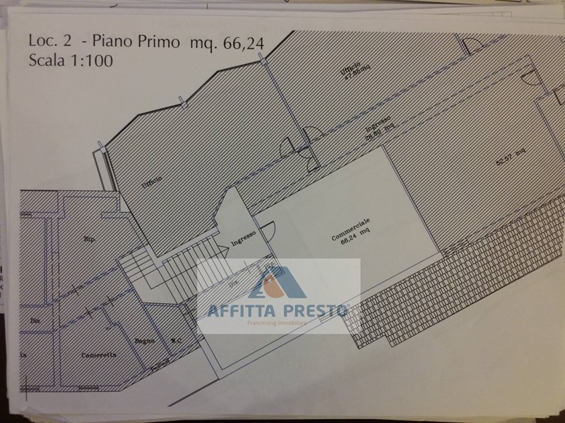 Ufficio in Affitto a Fucecchio, 600&euro;, 70 m²