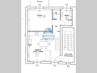 Trilocale in Vendita a San Miniato, 165'000€, 85 m²