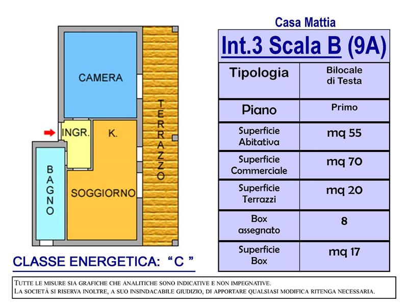 Bilocale in Vendita a Villanova d'Albenga, 160'000€, 70 m²