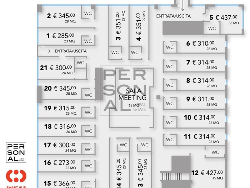 Ufficio in Affitto a Bolzano, 439&euro;, 29 m²