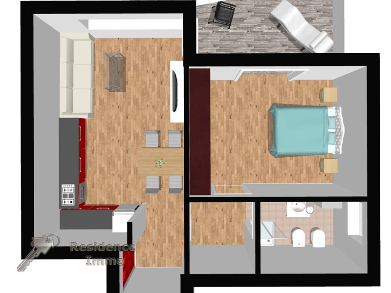 Bilocale in Vendita a Bolzano, 359'304€, 67 m²