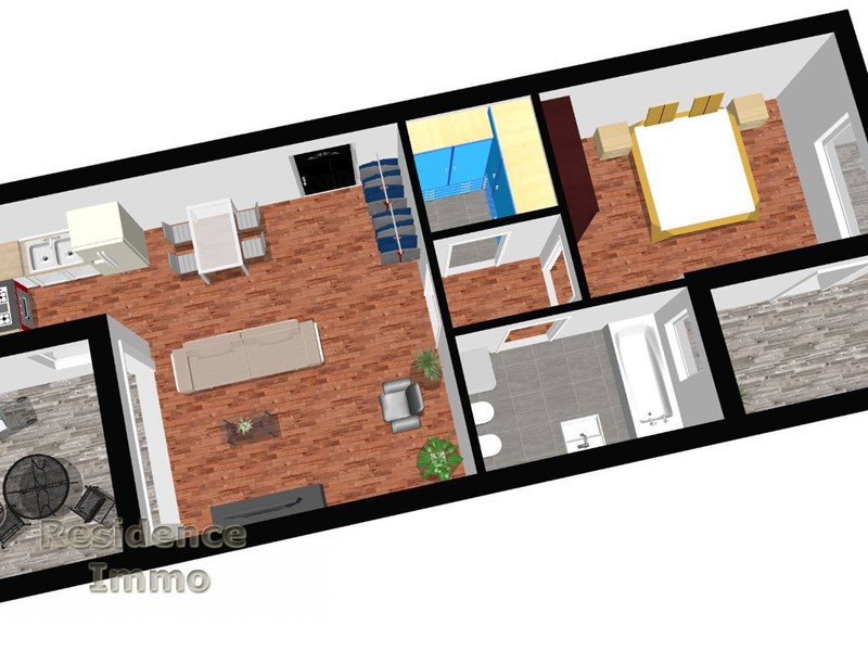 Bilocale in Vendita a Bolzano, 358'942€, 75 m²