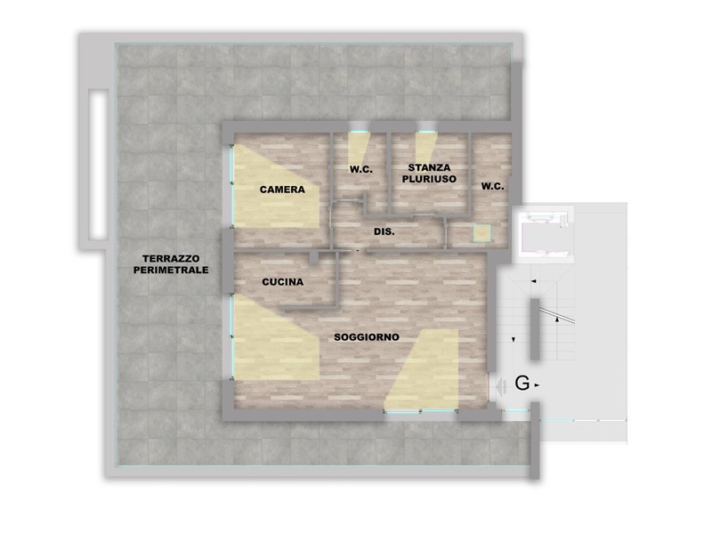 Appartamento in Vendita a Fermo, 625'000€, 100 m²
