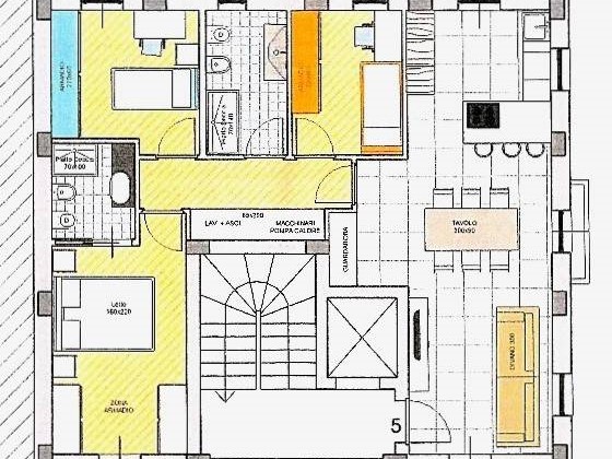 Appartamento in Vendita a Porto San Giorgio, 417'800€, 100 m²