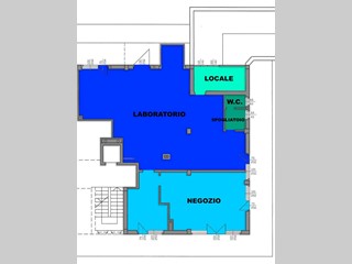 Immobile commerciale in Vendita a Porto San Giorgio, 270'000€, 135 m²
