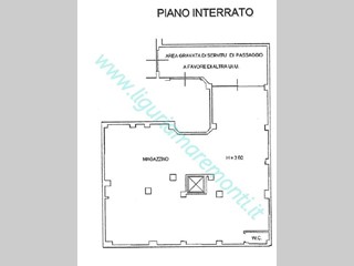 Magazzino in Vendita a Savona, 100'000€, 200 m²