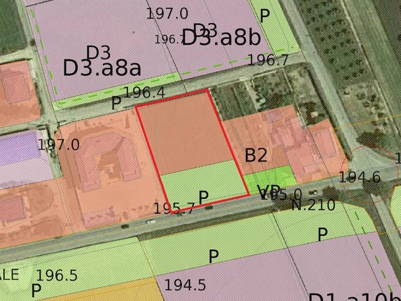 Terreno edificabile in Vendita a Montegiorgio, 220'000€, 2610 m²