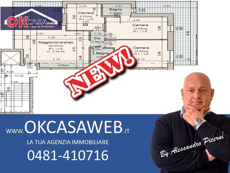 Quadrilocale in Vendita a Peschiera del Garda, 380'000€, 123 m²