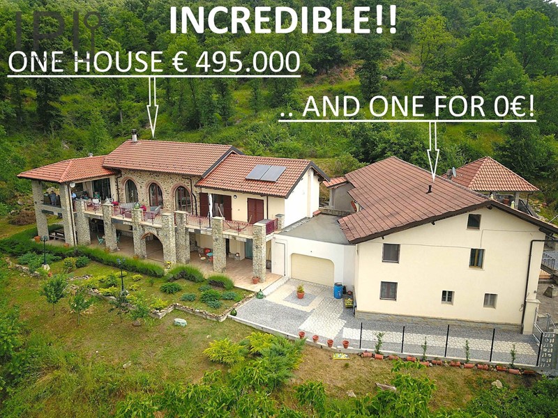 Villa in Vendita a Spigno Monferrato, 495'000€, 500 m²