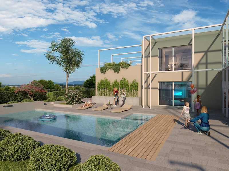 Villa in Vendita a Romano di Lombardia, 770'000€, 455 m²