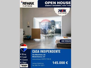 Casa Indipendente in Vendita a Misterbianco, 145'000€, 118 m²