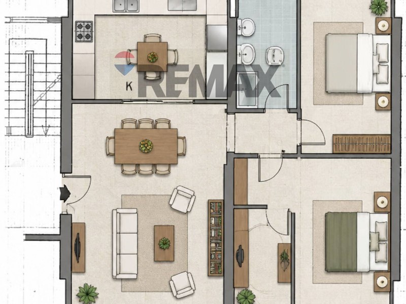 Trilocale in Vendita a Roma, 217'000&euro;, 90 m²