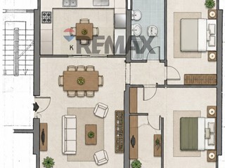 Trilocale in Vendita a Roma, 217'000&euro;, 90 m²