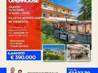 Casa Semi Indipendente in Vendita a Mascalucia, 420'000€, 233 m²