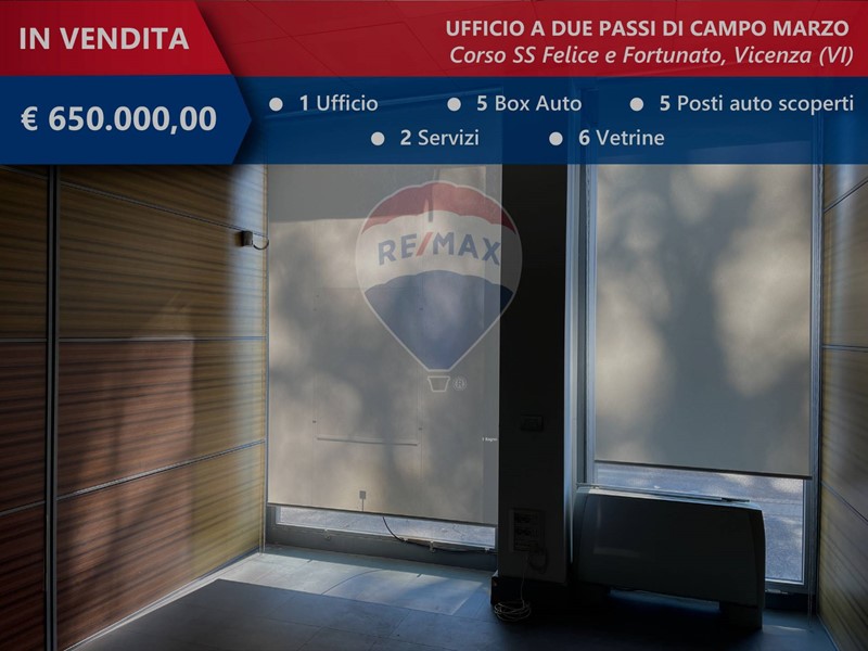Ufficio in Vendita a Vicenza, 530'000€, 300 m²