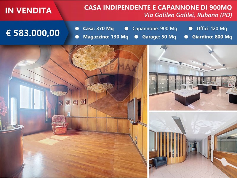 Casa Indipendente in Vendita a Rubano, 583'000€, 370 m²