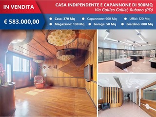 Capannone in Vendita a Rubano, 583'000€, 900 m²