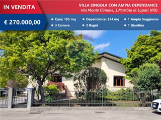 Villa in Vendita a San Martino di Lupari, 270'000€, 185 m²