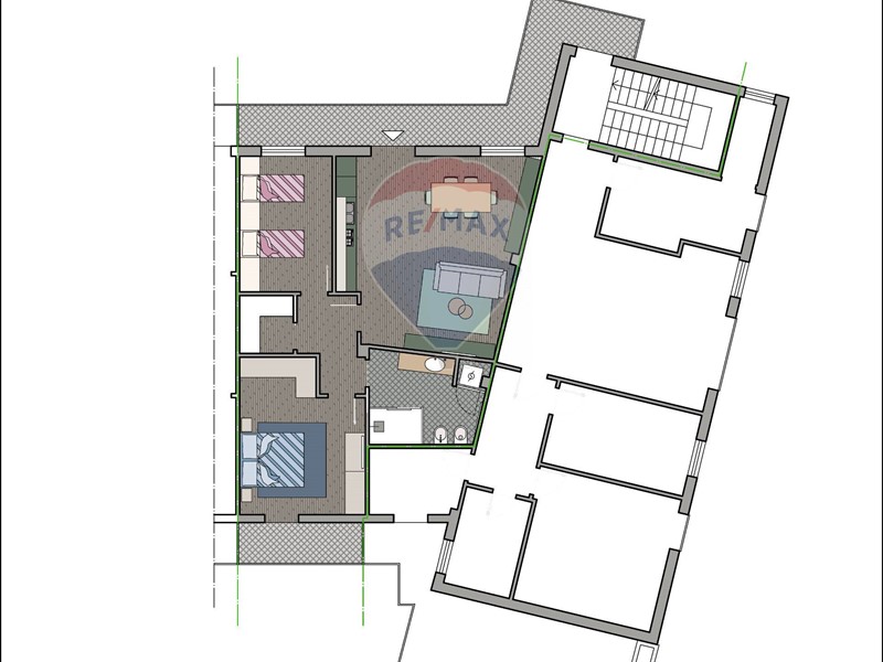 Bilocale in Vendita a Castelli Calepio, 65'000€, 95 m²