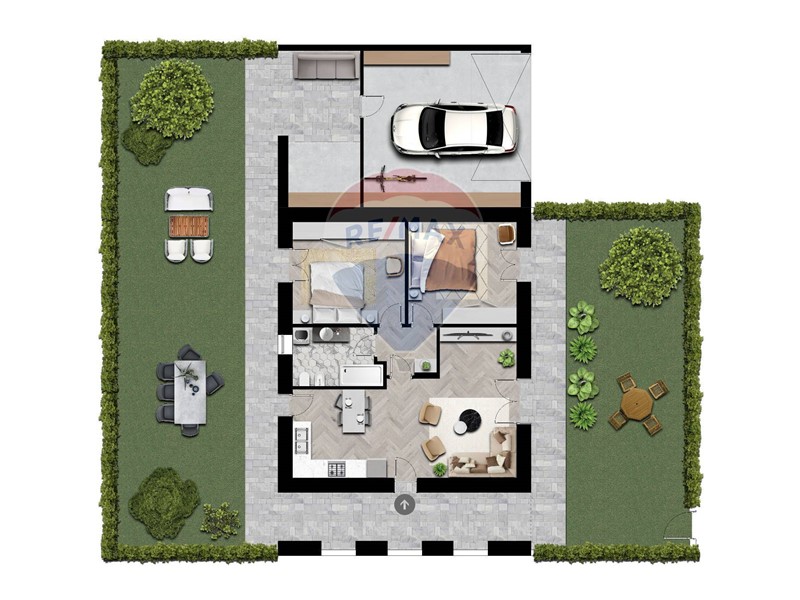 Trilocale in Vendita a Ponte San Pietro, 310'000€, 106 m²