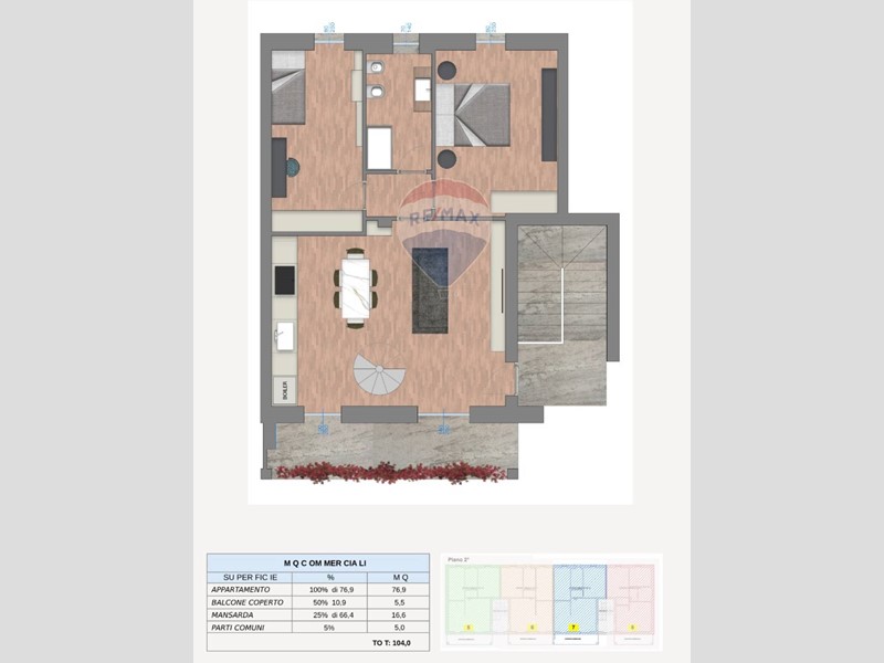 Quadrilocale in Vendita a Albuzzano, 192'000€, 104 m²